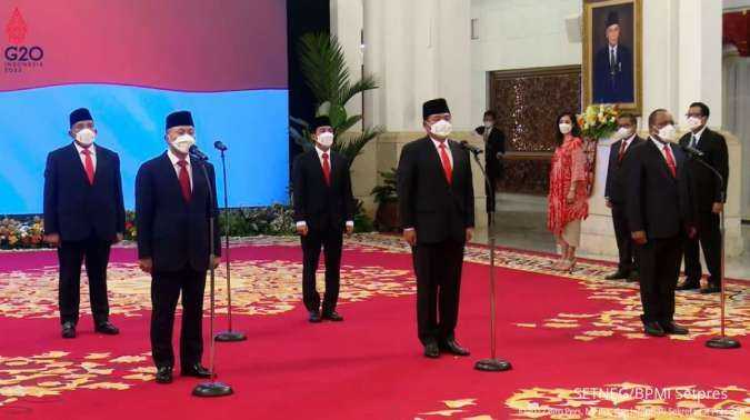 Presiden Lantik Zulkifli Hasan Sebagai Menteri Perdagangan