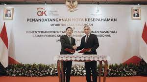 Sinergikan Jasa Keuangan dan Perencanaan Pembangunan, ini Poin Kerjasama OJK-Bappenas