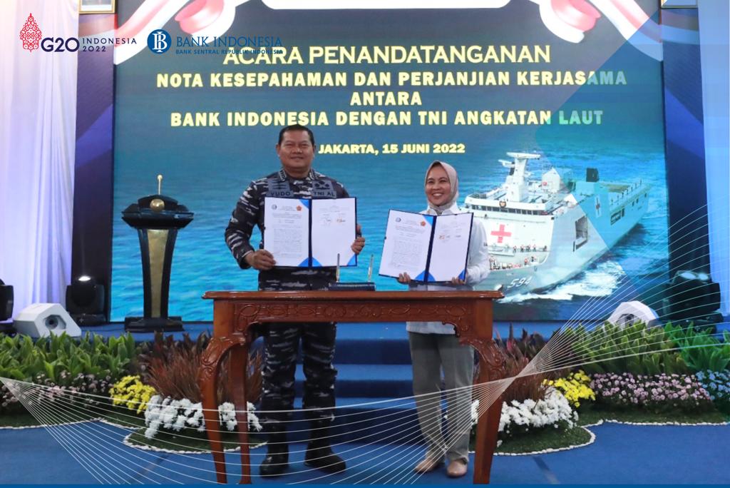 BI Rangkul TNI-AL Edarkan Uang Rupiah Hingga ke Wilayah Terluar, Terdepan, Terpencil