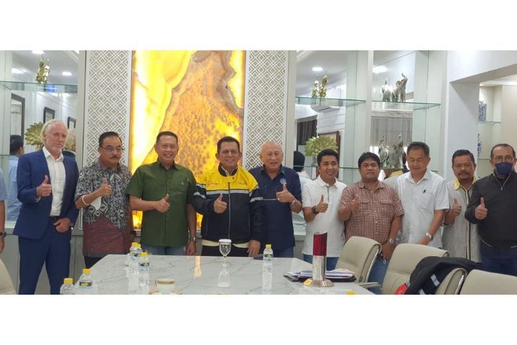 Ketua IMI Bambang Soesatyo bertemu Gubernur Kepri Ansar Ahmad bahas Sirkuit Formula 1 di Bintan Lagoi. dok. Kompas. IMI. Kepri Siapkan Sirkuit Balap Formula 1, Green Circuit Pertama di Indonesia