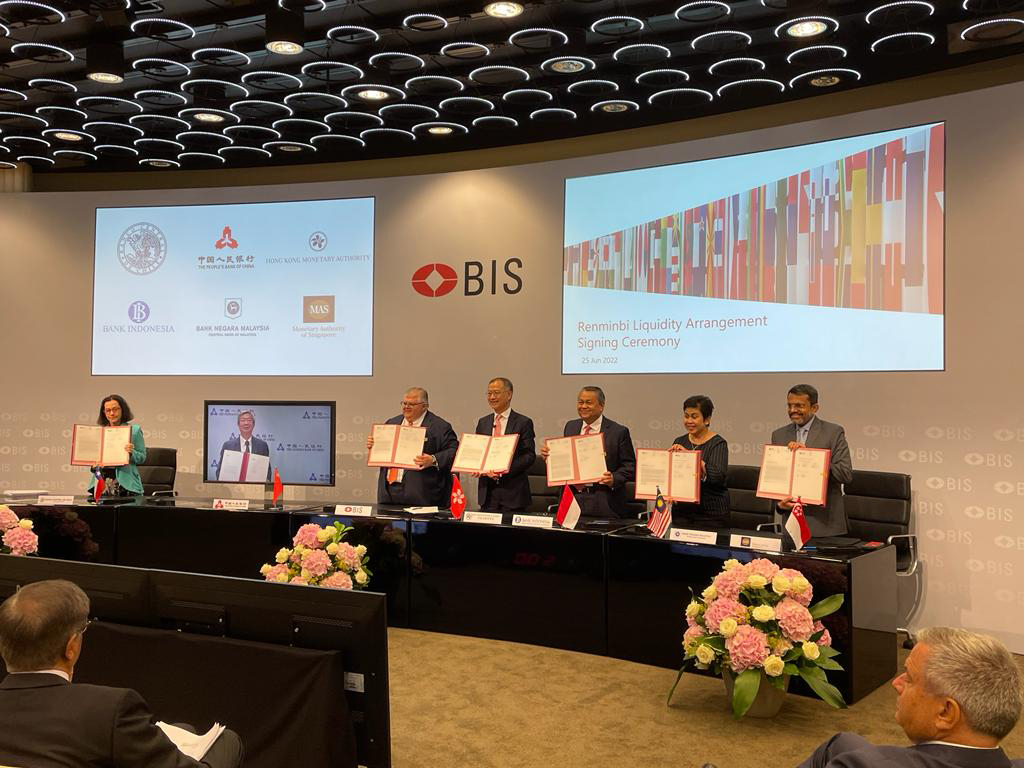BI Berpartisipasi Dalam Renmibi Liquidity Arrangement Yang Diinisiasi BIS