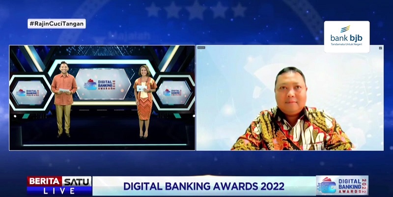 Kembangkan DIGI Supper Apps, Bank BJB Sabet Dua Penghargaan Digital Banking Award 2022