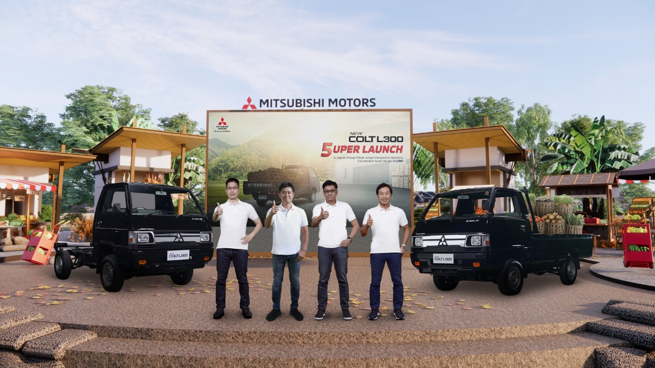 PT Mitsubishi Motors Krama Yudha Sales Indonesia (MMKSI), distributor resmi kendaraan penumpang dan niaga ringan Mitsubishi di Indonesia dari Mitsubishi Motors Corporation (MMC), memperkenalkan NEW Colt L300, pada event virtual Selasa (28/6/2022). dok. ist. MMKSI Luncurkan Mitsubishi New Colt L300, Edisi Terbaru SUPER Pick-up Legendaris Indonesia