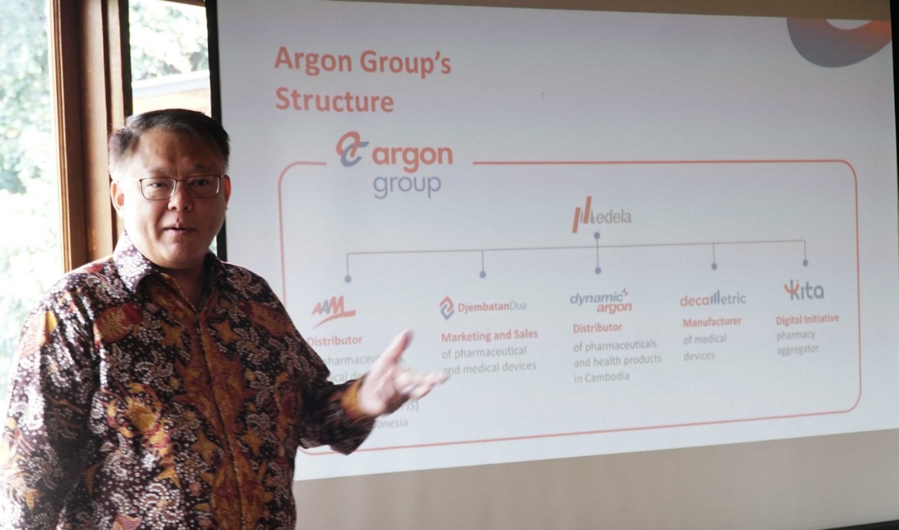 Presiden Direktur Argon Group, Krestijanto Pandji. dok. ist. Kemenkes Lakukan Transformasi Kesehatan, Ini Peran Strategis Argon Group