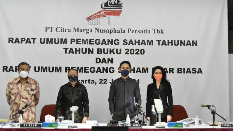 Puasa Dividen, Citra Marga Nusaphala (CMNP) Rombak Struktur Pengurus