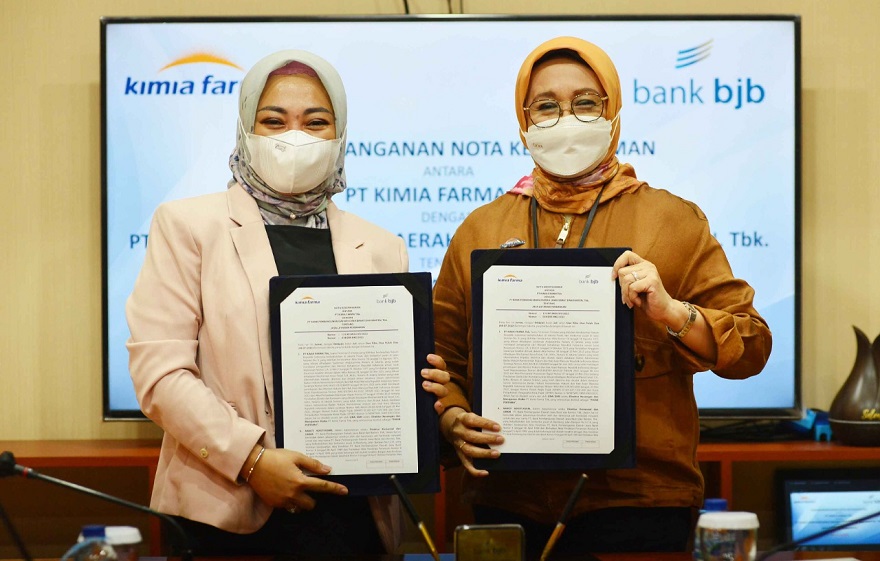 Kolaborasi Bisnis, BJB (BJBR) Gandeng Kimia Farma (KAEF)