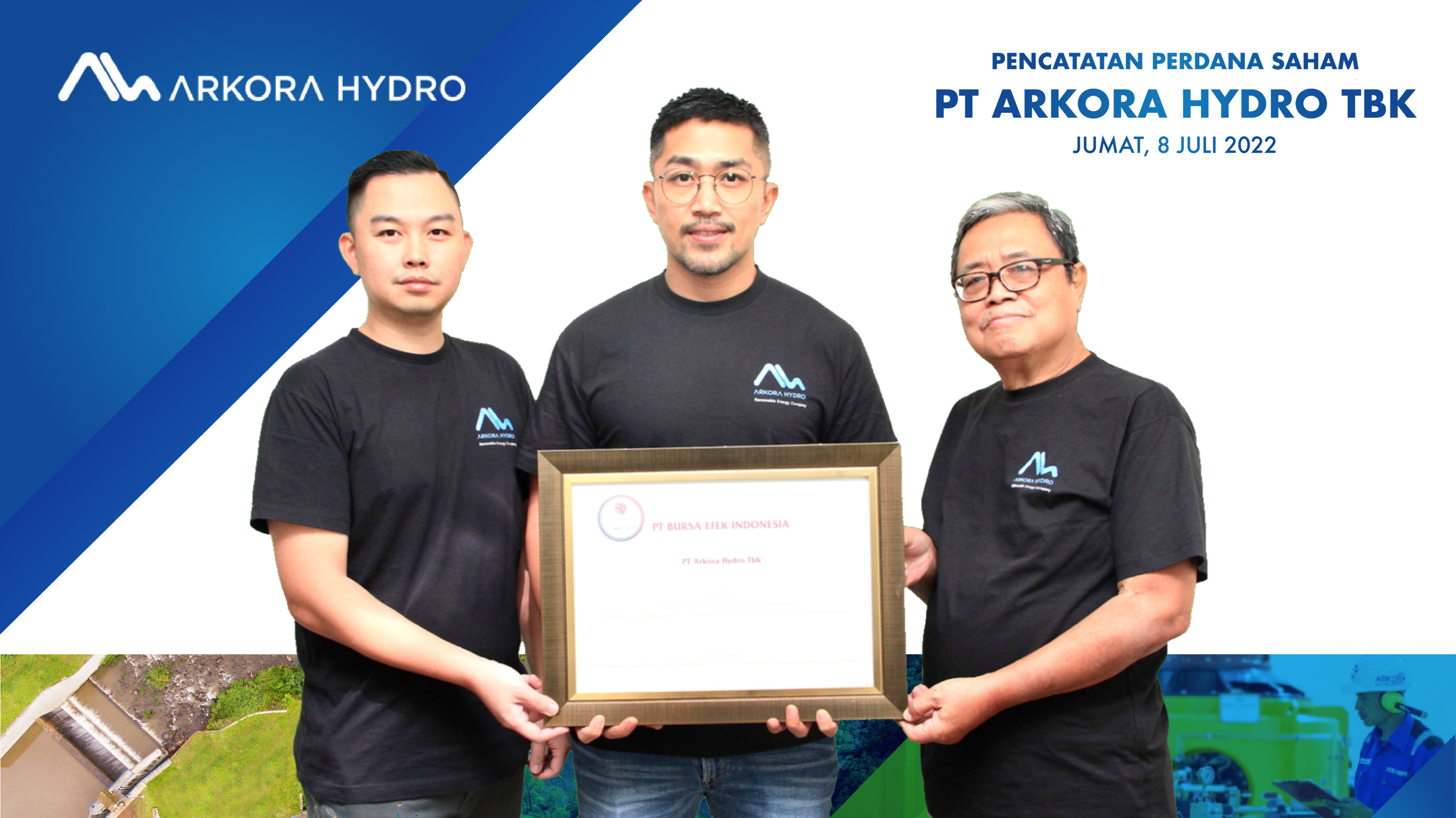 Arkora Hydro (ARKO) Kempit Laba Bersih Kuartal I-2022 Rp28,4 Miliar