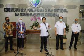 Kementerian Desa Pembangunan Daerah Tertinggal dan Transmigrasi. dok. Kemendesa.go.id. Wujudkan Kawasan Berbasis Agribisnis, Timah (TINS) dapat Apresiasi dari Wamendes