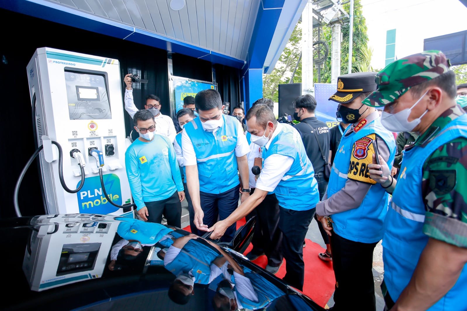 Kolaborasi, NFC Indonesia (NFCX) Bareng PLN Luncurkan EVDS