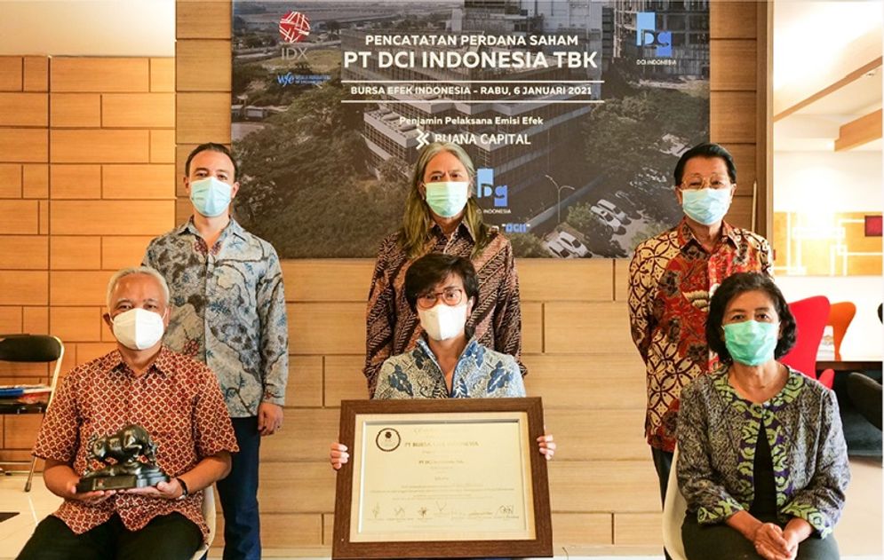 Tekan Utang, DCI Indonesia (DCII) Semester I-2022 Catat Laba Rp143 Miliar