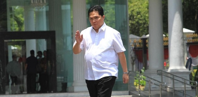 Menteri BUMN Erick Thohir dok RMOL. Vaksin BUMN Buatan Bio Farma Hampir Rampung, Erick Thohir Jamin Siap Diluncurkan