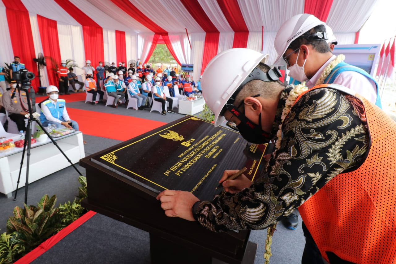 Genjot Efisiensi, Indocement Kompleks Pabrik Tarjun (INTP) Gunakan Listrik PLN 