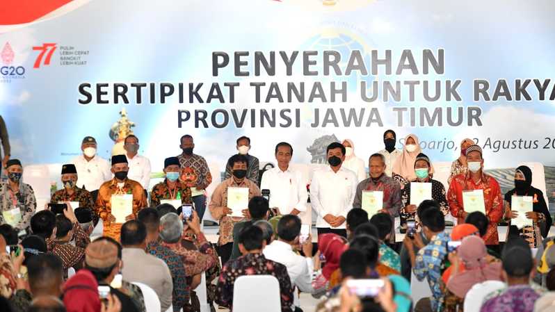 Presiden: Kalau Masih Ada Mafia Tanah, Kita Gebuk
