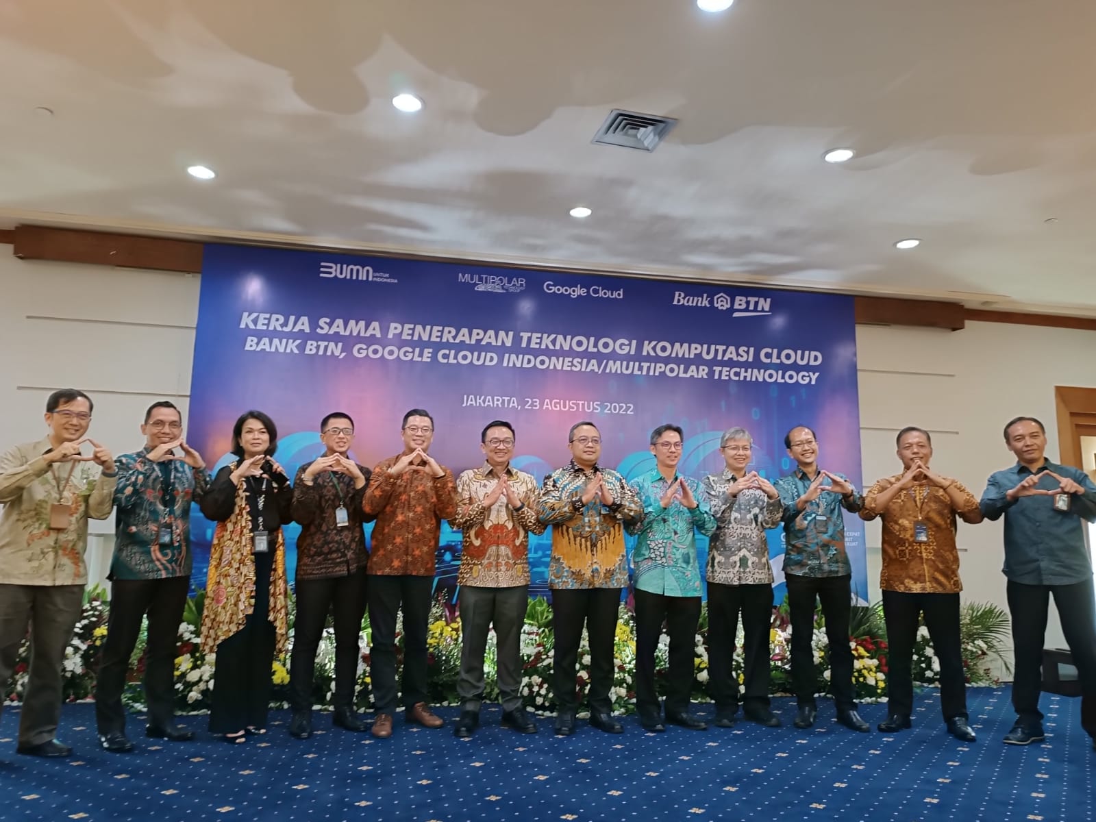 Perkuat Layanan Digital, Bank BTN (BBTN) Gandeng Google Cloud Indonesia