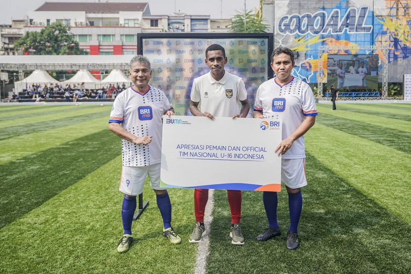 Dorong Regenerasi Pemain Sepak Bola, BRI (BBRI) Beri Apresiasi Timnas U-16