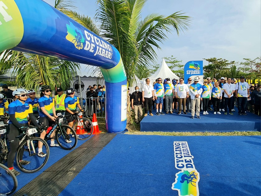 Bank BJB (BJBR) Dukung Cycling De Jabar, Angkat Potensi Jabar Selatan