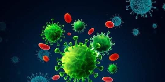 Lambang virus Corona dok Merdeka. Pandemi Covid-19: Hari Ini 2.871 Penderita Baru, Bagusnya ada 4.702 Pasien Sembuh