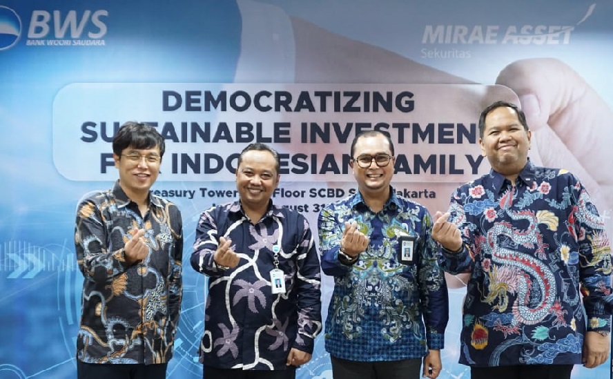 Mirae Asset Gandeng Bank Woori Saudara (SDRA) Dorong Pertumbuhan Investor Pasar Modal