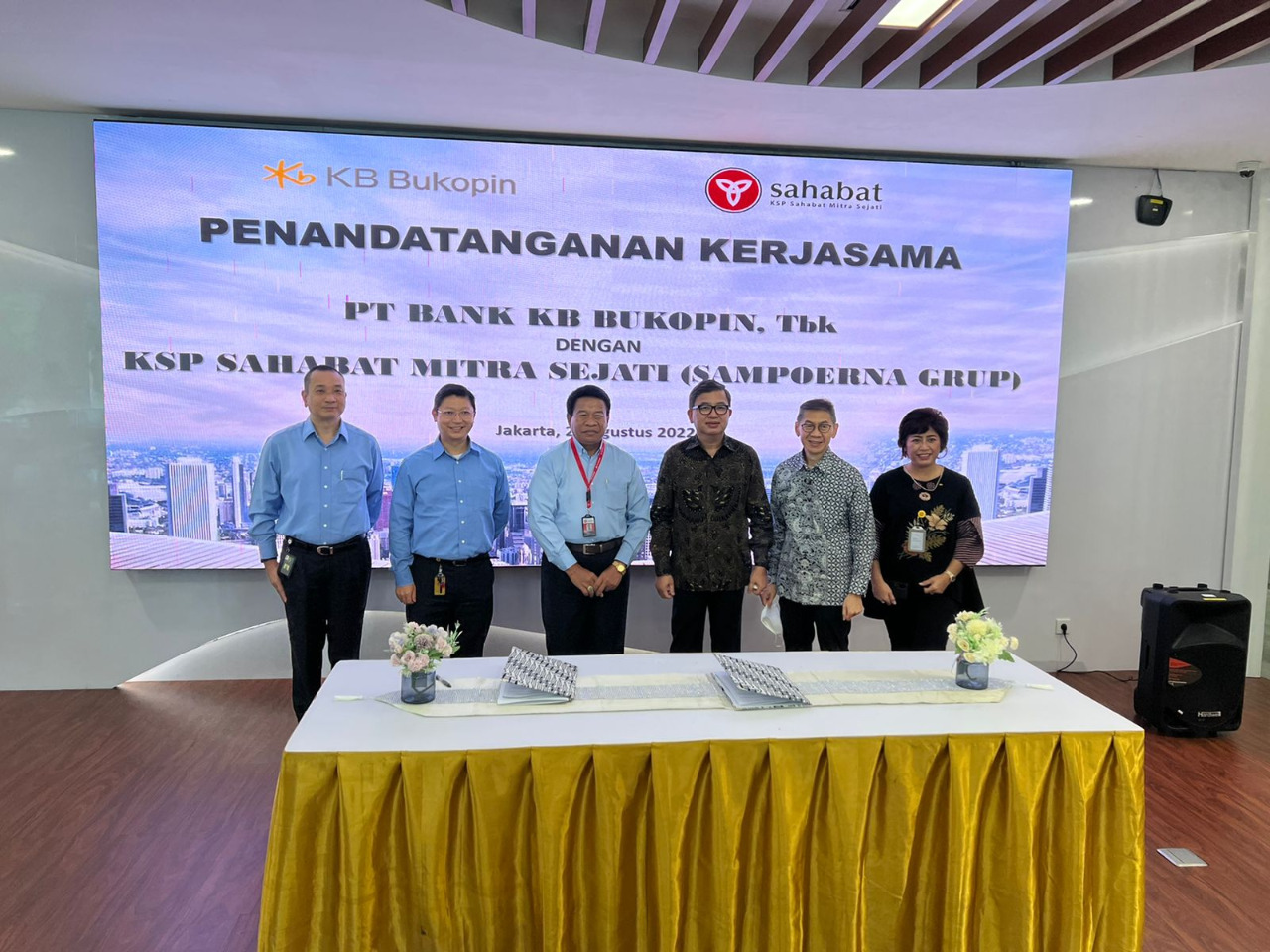 Dukung EBT Kendaraan Bermotor, KB Bukopin Gandeng PT Sinar Inti Primajaya Perkasa