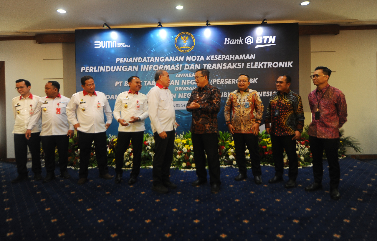 Maksimalkan Keamanan Transaksi Digital, Bank BTN (BBTN) Gandeng BSSN