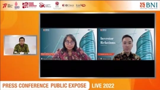 Bank BNI (BBNI) Akan Naikkan Dividend Payout Ratio Jadi 30 Persen dari Laba 2022