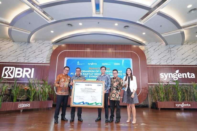 Dukung Pembiayaan Petani, BRI (BBRI) Gandeng Syngenta Indonesia melalui CENTRIGO