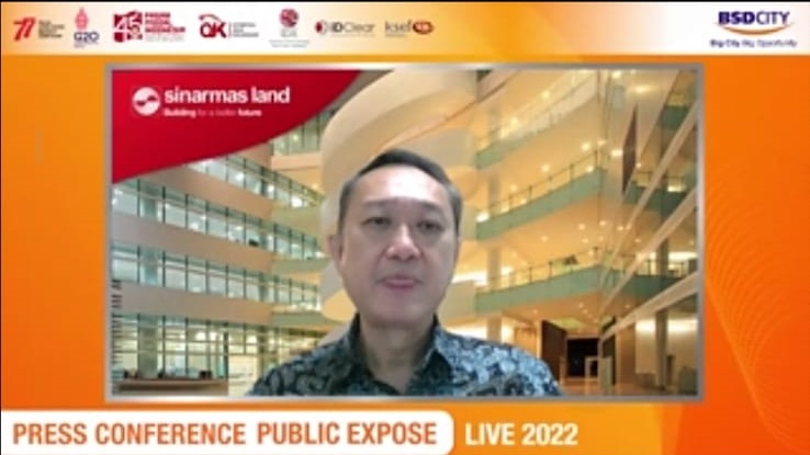 Bumi Serpong Damai (BSDE) Yakin Marketing Sales 2022 Rp7,7 T Tercapai, Ini Pendorongnya