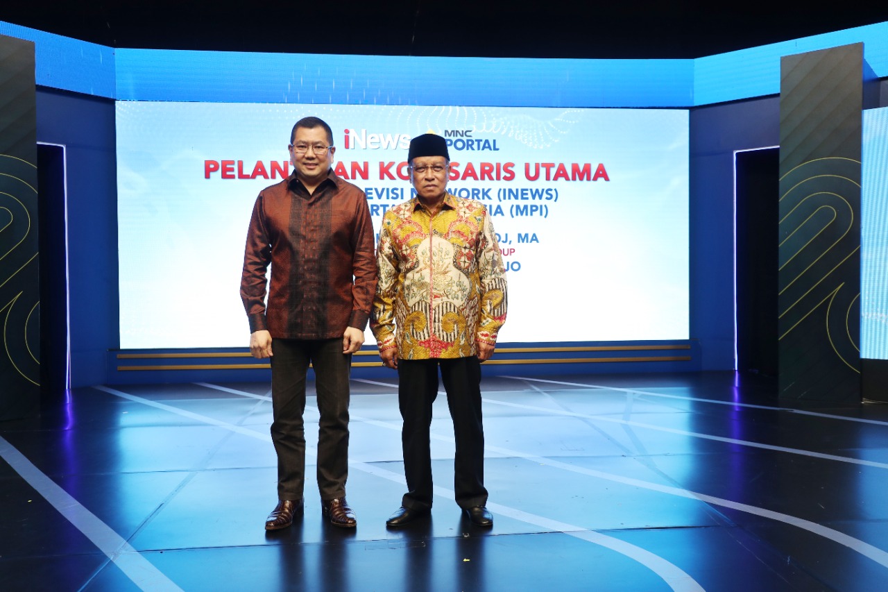 Dilantik Hary Tanoesoedibjo, Kyai Said Aqil Siroj Resmi Jadi Komut iNews dan MNC Portal