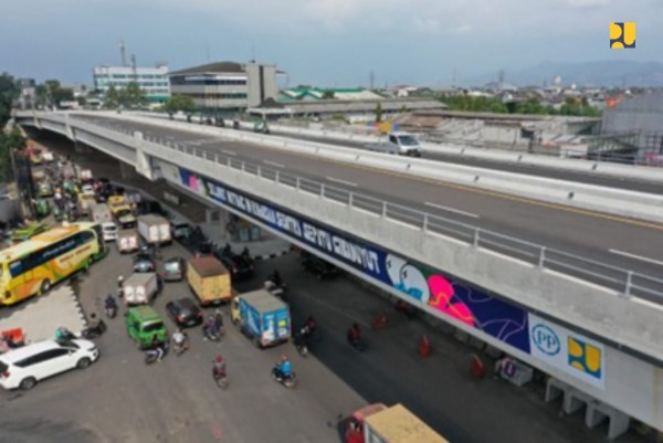 Rampung 100 Persen, Besok Lalu Lintas Flyover Kopo, Bandung, Diuji Coba
