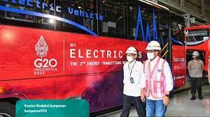 Bus listrik Merah Putih buatan INKA. dok. Kumparan. Bank Muamalat Salurkan Rp150 Miliar untuk Proyek Bus Listrik INKA Dukung Transportasi G20