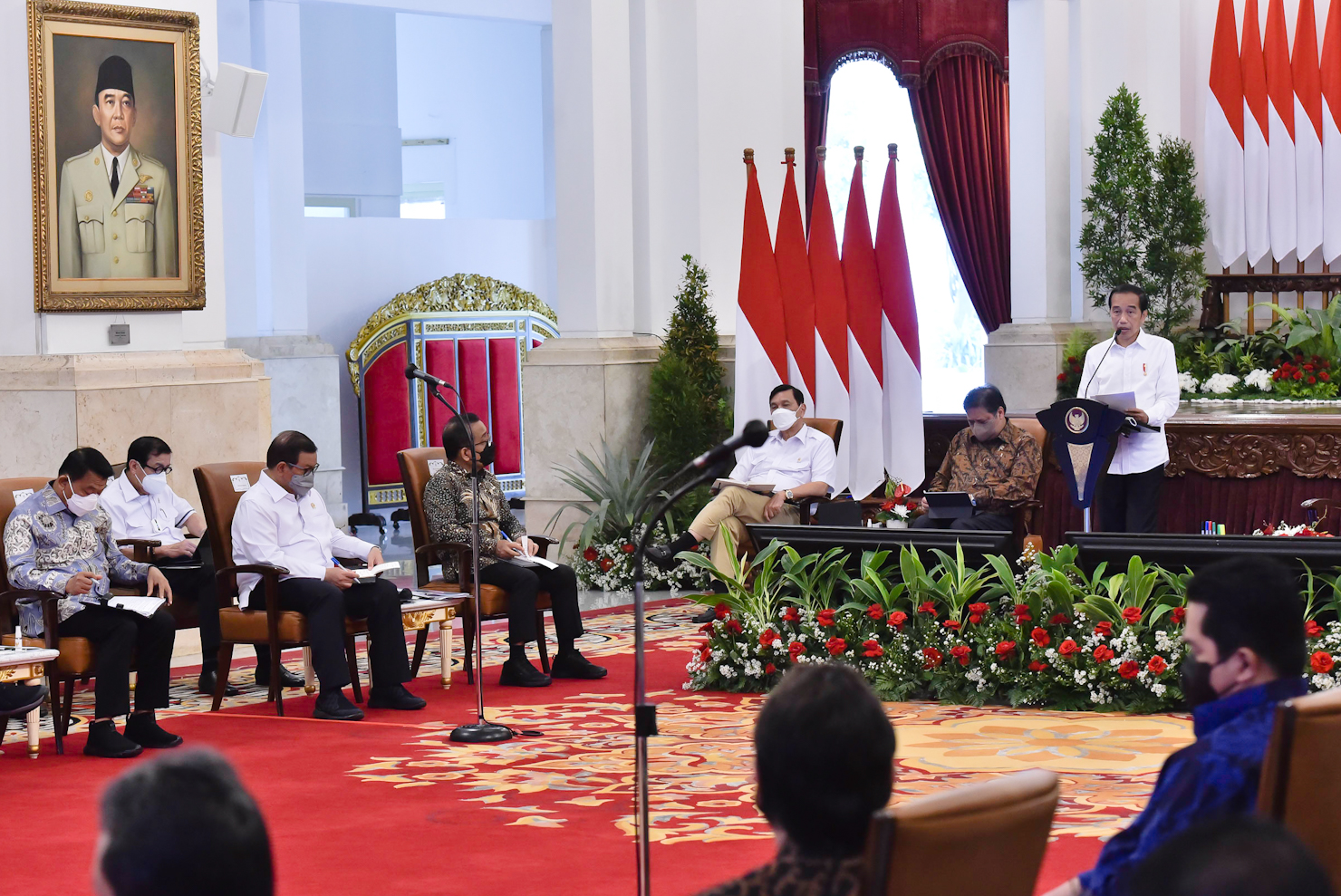 Krisis Global Menghantui, Presiden Minta Para Menteri Hari-hati Ambil Kebijakan