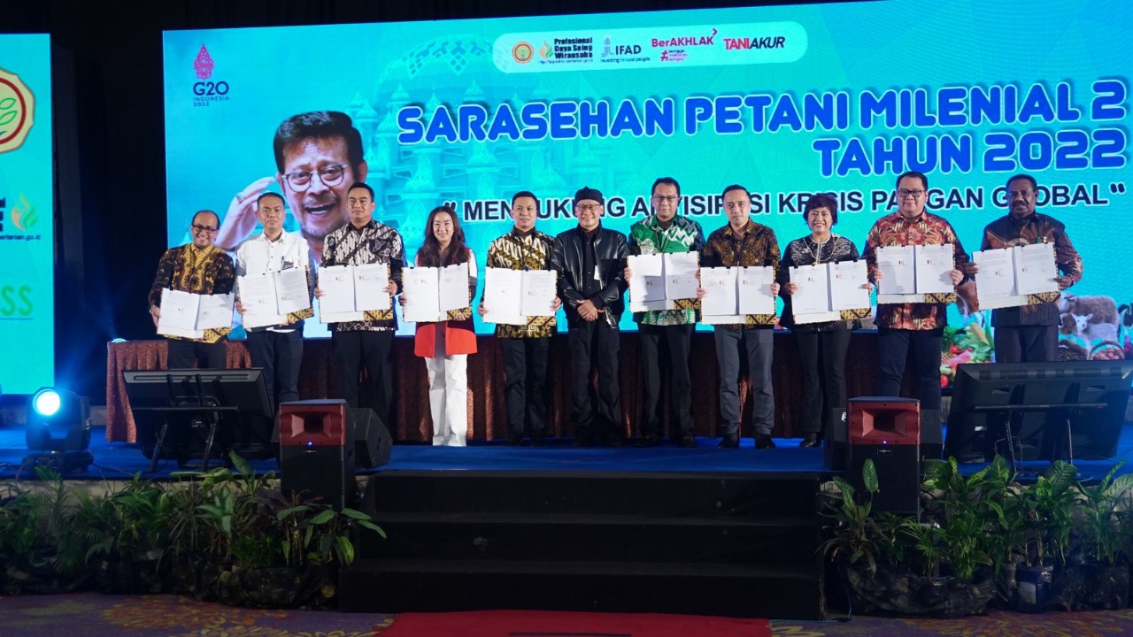 Kementerian Pertanian Gandeng Bank KB Bukopin (BBKP) Perkuat Ketahanan Pangan Nasional