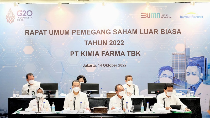 Rombak Manajemen, Kimia Farma (KAEF) Dapat Restu Right Issue 2,7 Miliar Saham