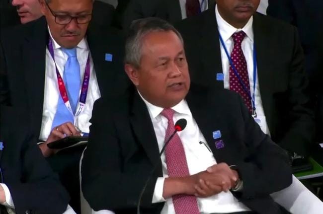 Gubernur BI Soroti Tiga Hal di Pertemuan Tahunan IMF dan Bank Dunia 2022