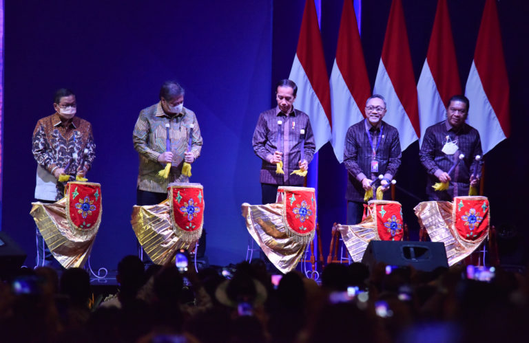 Buka TEI ke-37, Presiden Harapkan Surplus Neraca Perdagangan Meningkat