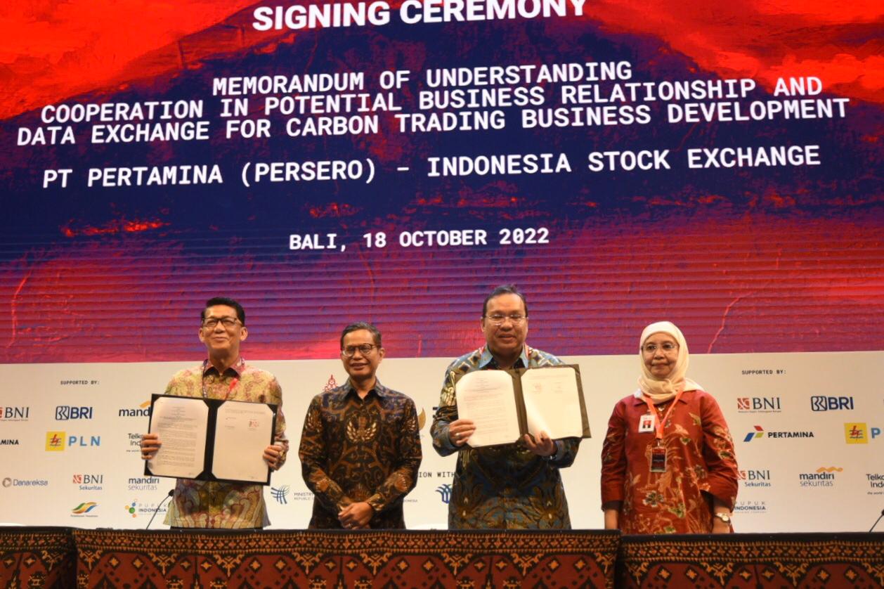 Pertamina Gandeng BEI Untuk Perdagangan Karbon