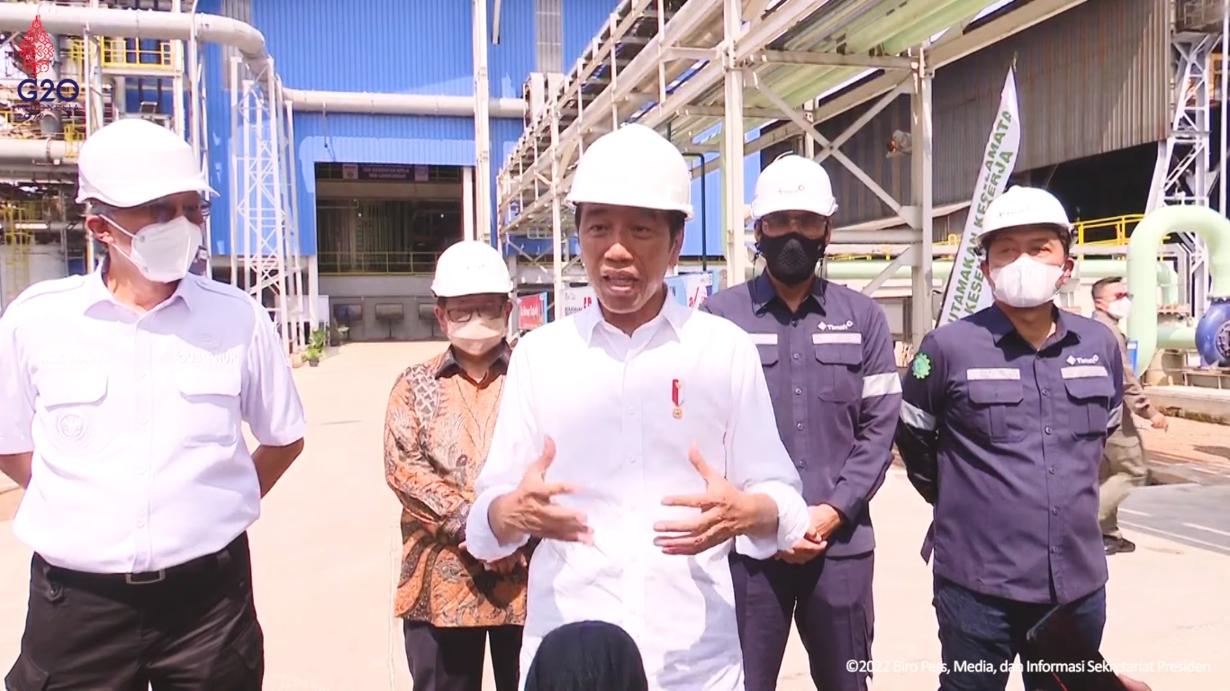 Presiden Dorong PT Timah (TINS) Ikuti Hilirisasi Nikel