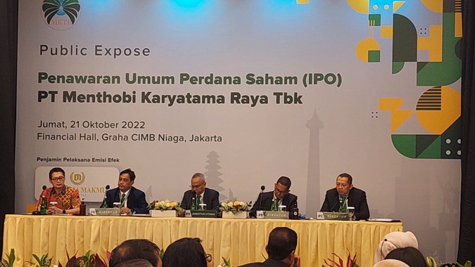 Harga Komoditas Membara, Menthobi (MKTR) Berimaji Raup Pendapatan Rp1 Triliun