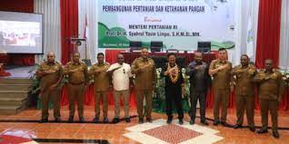 Menteri Pertanian dorong Papua Barat penghasil sagu berkualitas. dok. Merdeka. Mentan SYL Dorong Papua Barat Penghasil Sagu Berkualitas