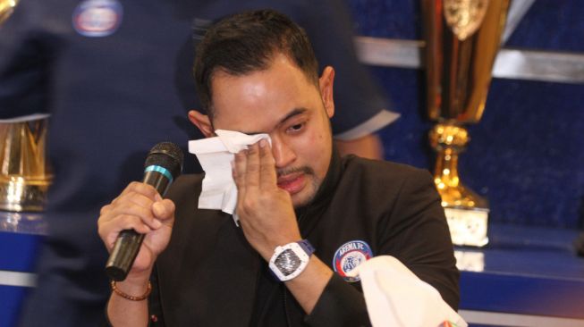 Gilang Widya Pramana mundur dari Presiden Arema FC. dok.Suara. Masih Menanggung Kesedihan Mendalam, Gilang Juragan 99 Mundur dari Presiden Arema FC