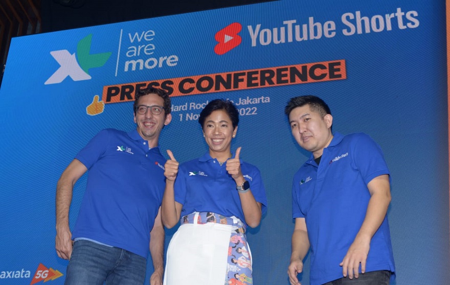 Gandeng YouTube, XL Axiata (EXCL) Hadirkan Unlimited YouTube Shorts