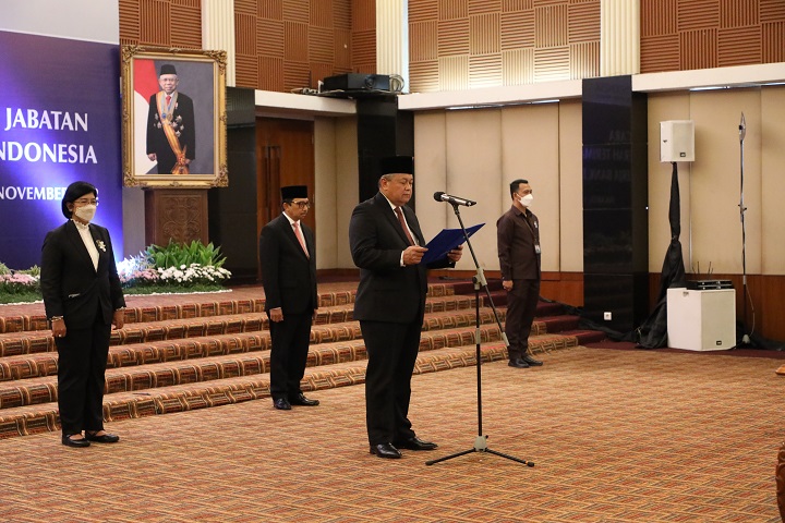 Gubernur BI Tetapkan Sembilan Pemimpin Baru Satker