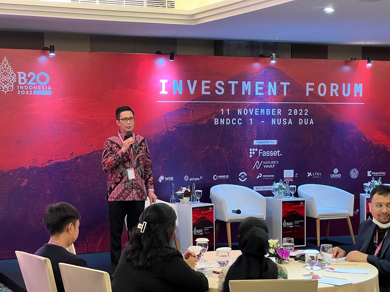 BEI Luncurkan Indeks IDX LQ45 Low Carbon Leaders pada B20 Side Event
