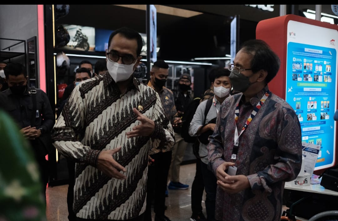 Selain Komponen Otomotif, YDBA Hadirkan Aksesoris Berkendara Motor dalam Pameran IMOS 2022