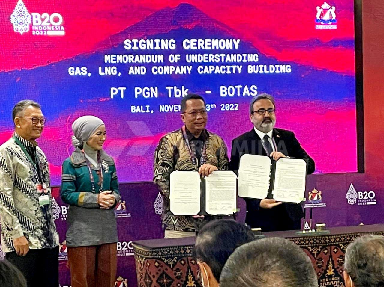 Bidik Pasar Gas dan LNG di Turki, PGN Gandeng Perusahaan Lokal, Botas
