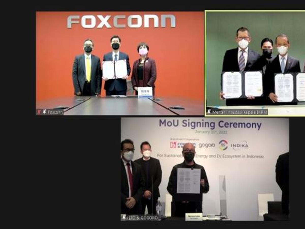 Rogoh USD8 Miliar, Foxconn Gandeng Gogoro, IBC dan Indika Garap Ekosisem Kendaran Listrik