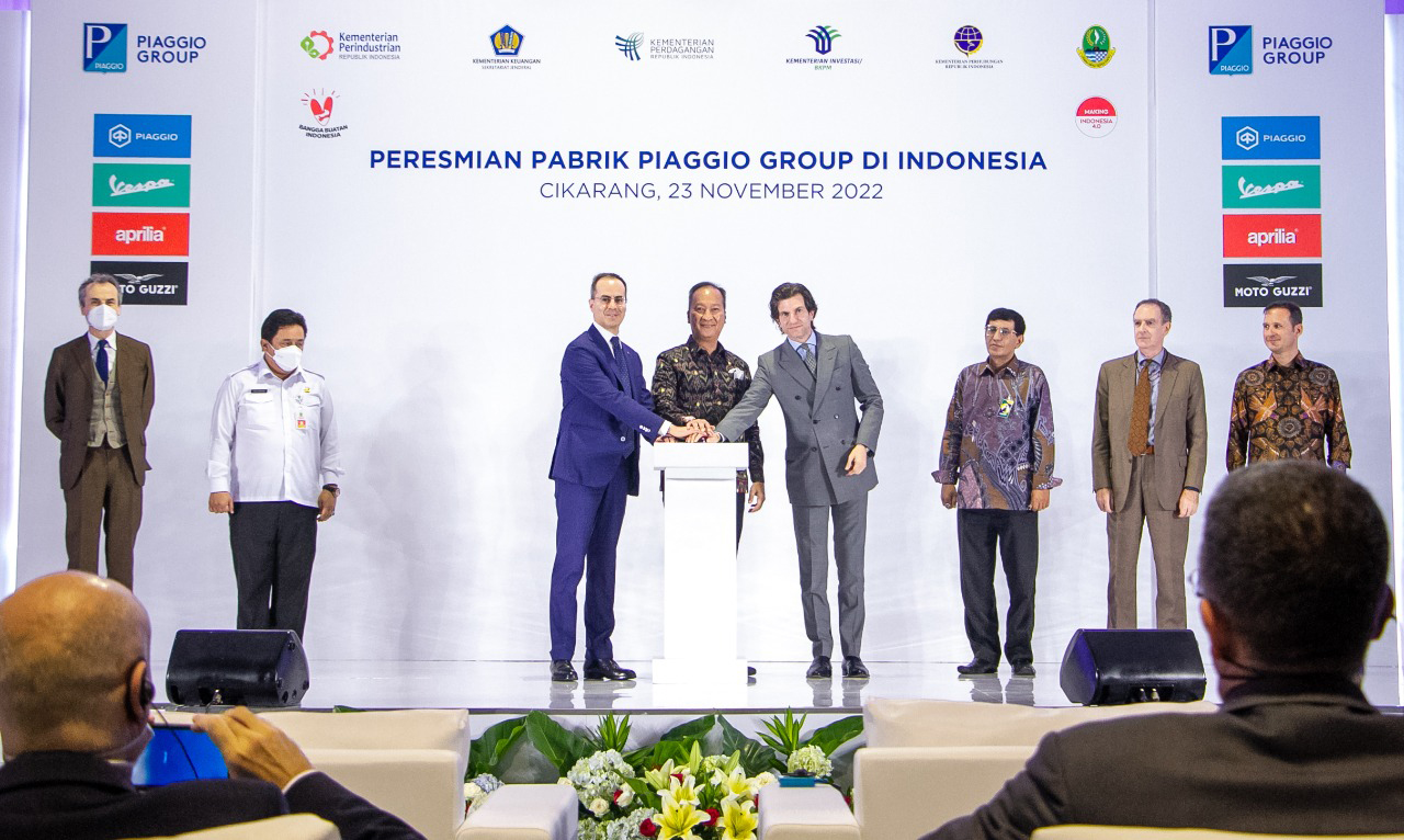 Raksasa Otomotif Asal Italia Ini Resmi Buka Pabrik di Indonesia