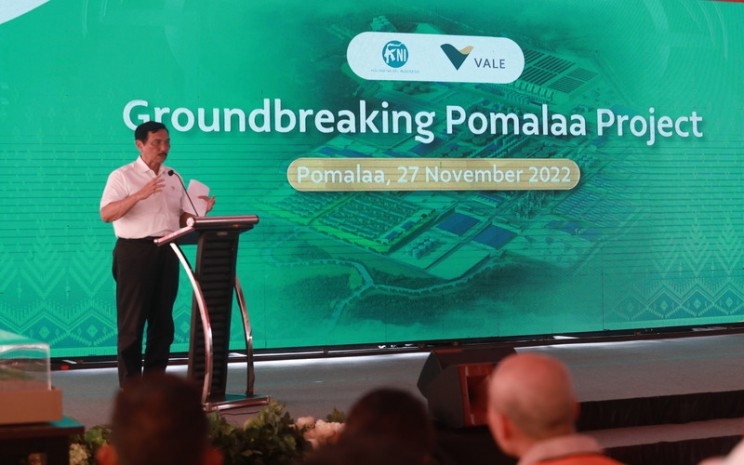 Hilirisasi Nikel, Proyek Smelter Nikel Inco di Pomalaa Diresmikan
