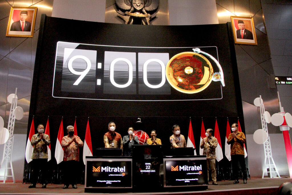 Mitratel (MTEL) Distribusikan Hak Opsi 33,6 Juta Saham Rp636 per Lembar