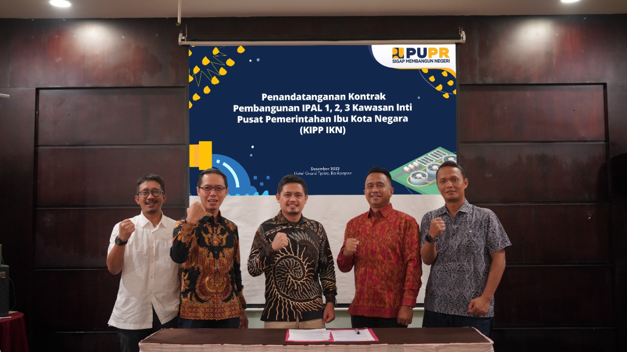 Waskita (WSKT) Garap Proyek Instalasi Pengolahan Air Limbah di IKN Rp639 Miliar